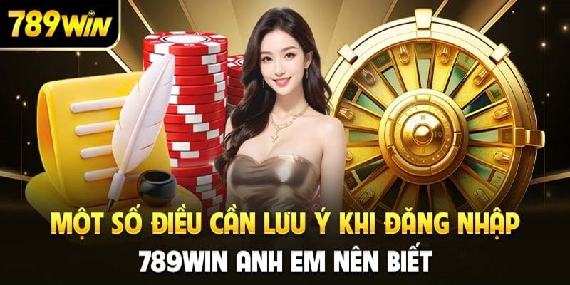 Người chơi cần điền thông tin đăng nhập 789WIN chính xác